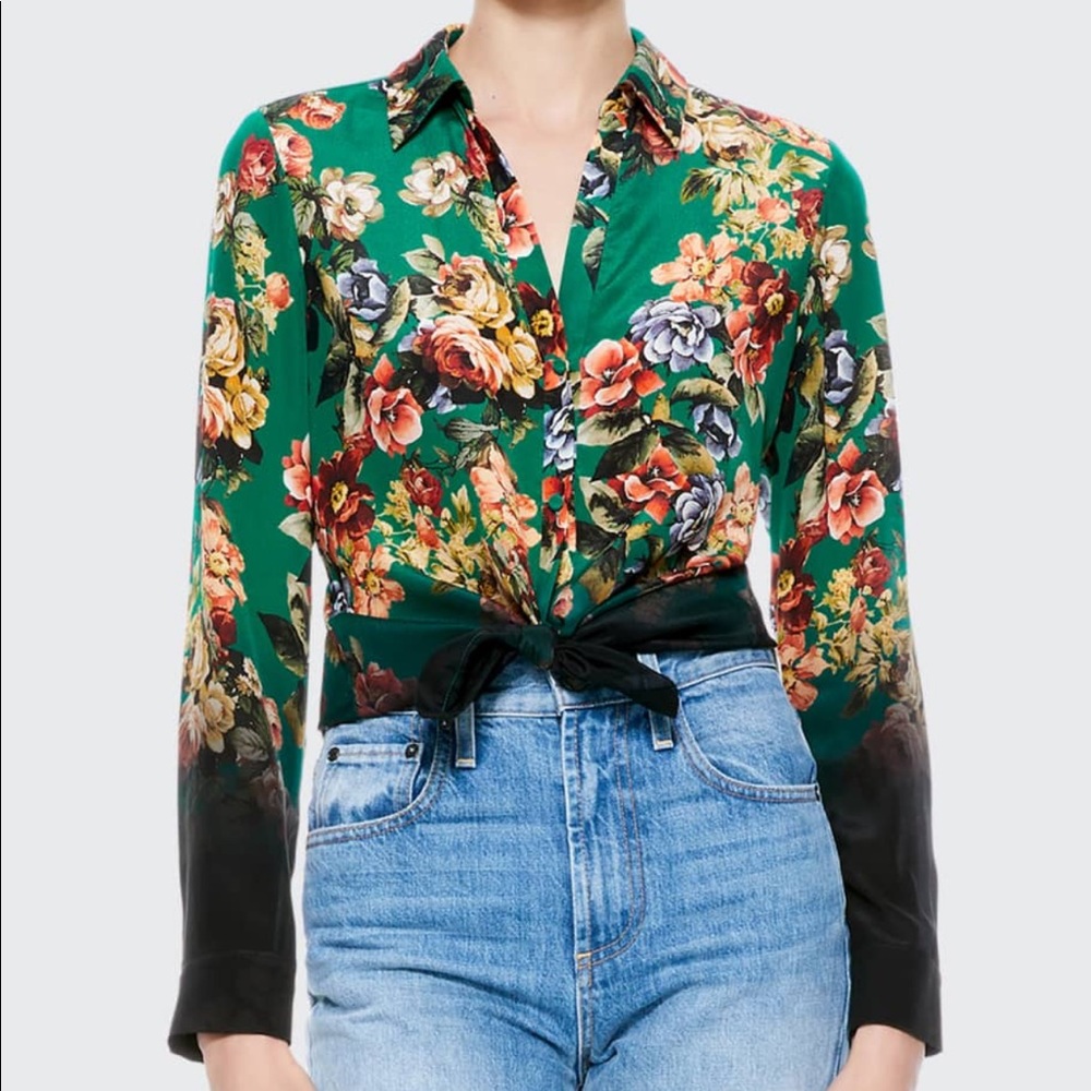 Allison Olivia Floral Blouse